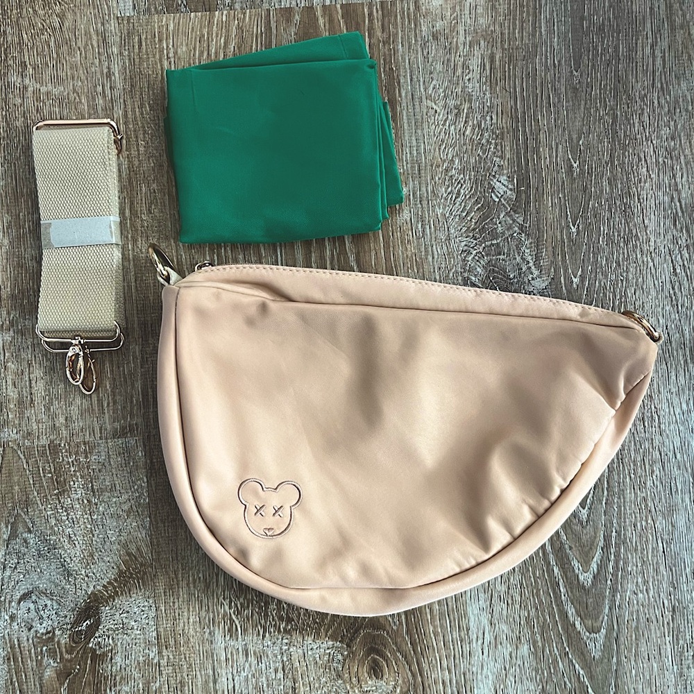 Citymouse Beige Crossbody Bag (can be diaper bag)